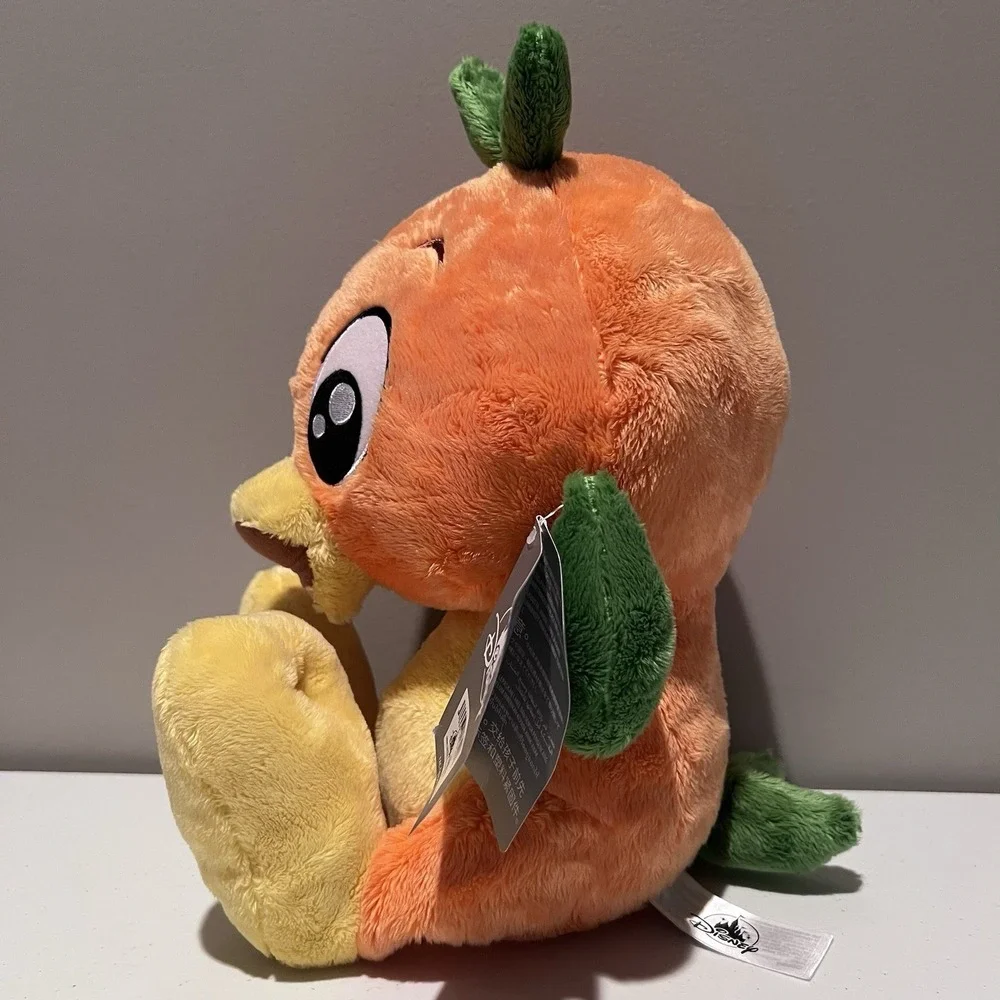 Disney Parks Orange Bird Big Feet Plush 10